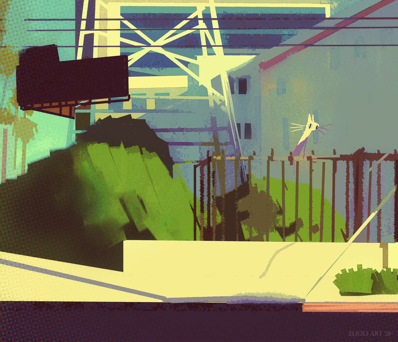 elioli-art:  The top four were inspired by some photos we took around Hollywood and