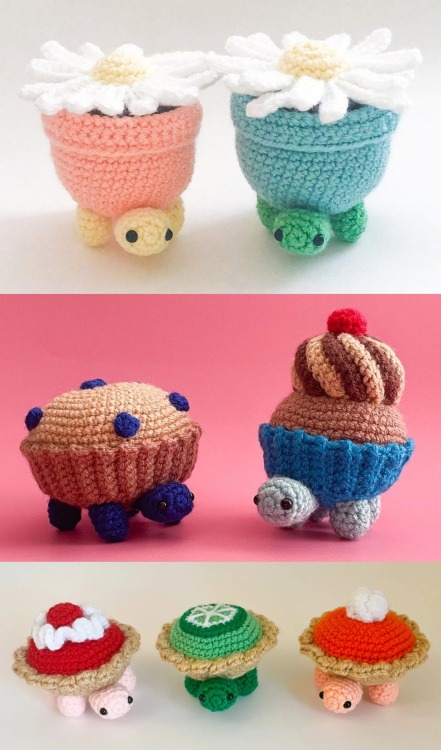 sosuperawesome:Plushies / PatternsCute Cuddles Crochet on Etsy 