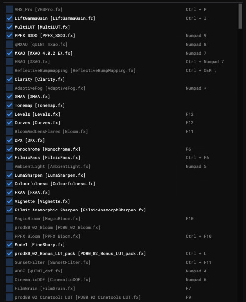 CALM(GSHADE PRESET)