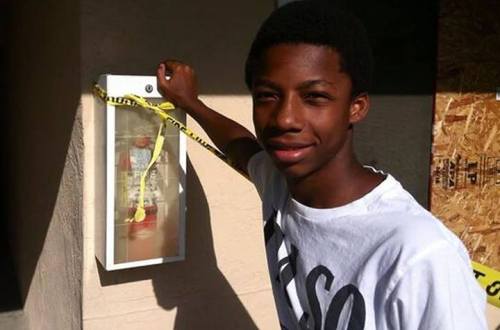 Porn photo  ABC7 News YOUNG HERO: A 14-year-old Bay