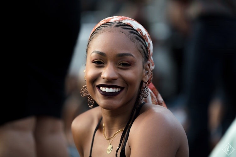 soulflwremix:  On a lawn, surrounded by black people, waiting for Solange’s set