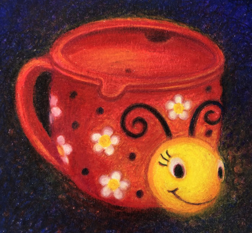 ink-the-artist:Starbucks Ladybug Cup That Was Recalled in 2007 for Being a Laceration Hazard