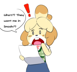 speedyssketchbook:  The dog wife is in Smash now.She’s so ready.  So precious = ///u///= &lt;3 &lt;3 &lt;3