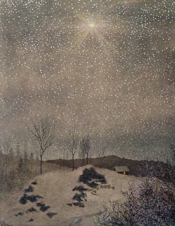 wasbella102: December by Theodor Kittelsen. wineofwizardry: 