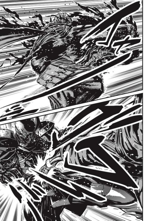 well the newest ninja slayer chapter came out and the manga copypasted this scene through an entire 