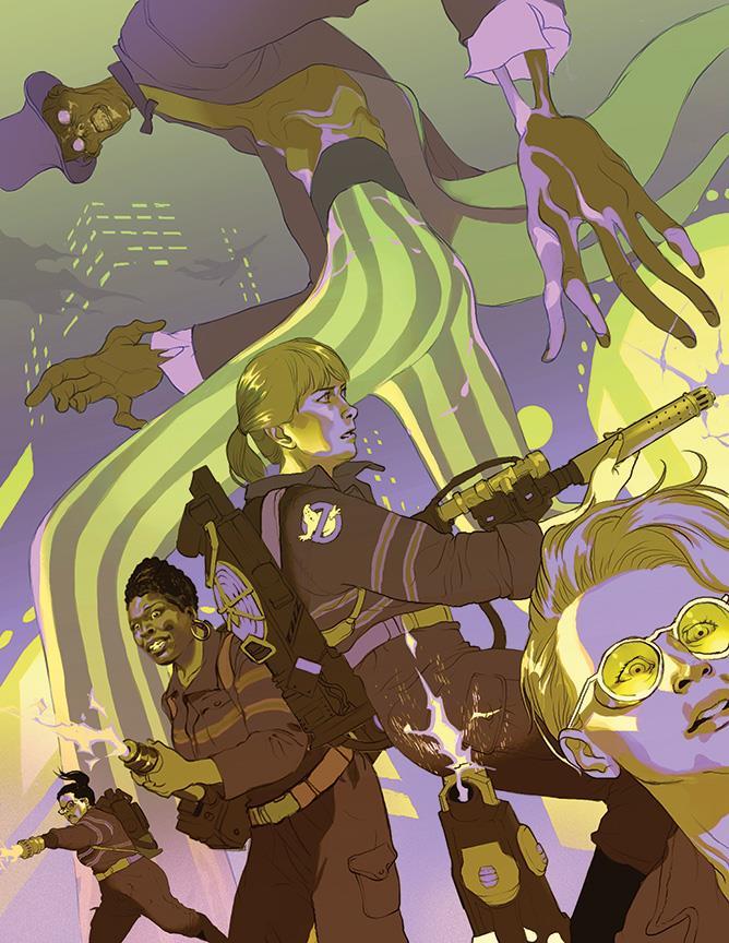 justinejoli:  kogaionon:   Ghostbusters  for  The New Yorker  by  Tomer Hanuka /