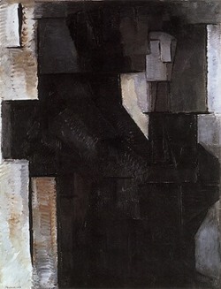 colin-vian:  Piet Mondrian - Female Figure