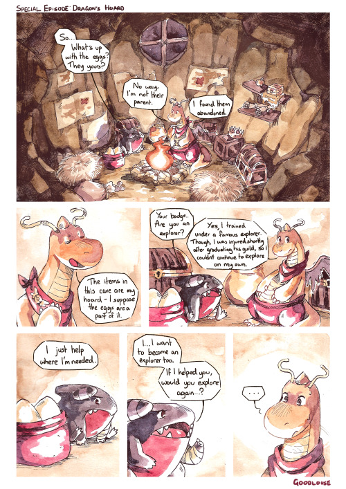 goodlouse: Maybe the real treasure was the family we made along the way… This was the 4-page 