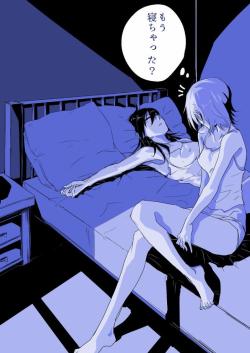 fuckyeahtenryuu:  1: “She’s already asleep?”2: *kiss*3: “Good night, Nagato.”4: “Good night, Mutsu.”https://twitter.com/bochicemetery/status/622414147184005121