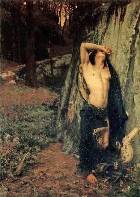 gayartists:Orpheus’s Sorrow (1876), Pascal Adolphe Jean Dagnan-Bouveret 