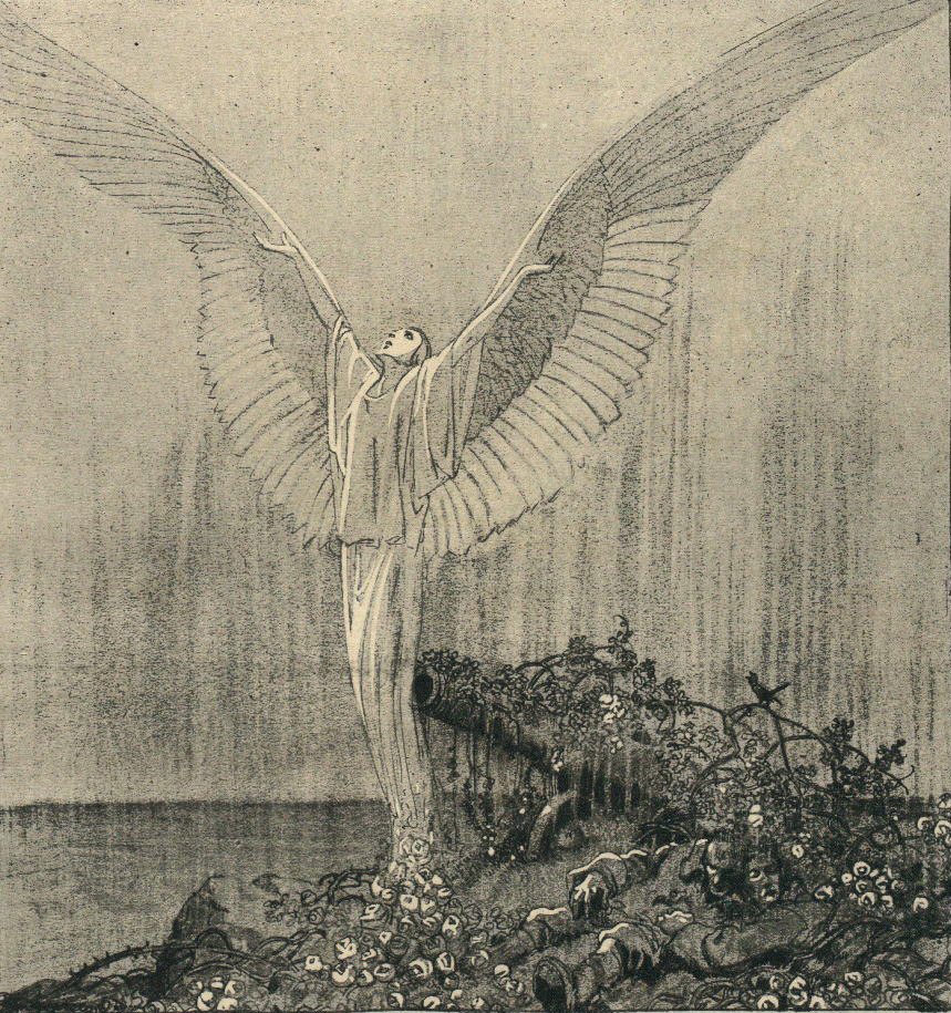 Dansk Jävlarna | From Die Muskete, 1918. It’s been said angels...