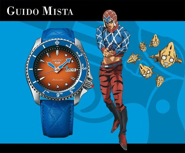 Powerful. Large. Deep., JOJO x Seiko's S5 series watches, out November...