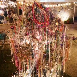 This Is What Happens If You Leave Your #Christmastree Up Until #Mardigras In #Neworleans