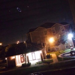  Mass UFO Sightings Over Houston Reports of UFO sightings all over Houston, Texas took the social media by storm a few nights ago with pictures if a circular UFO popping up all over Twitter. People from all over the city of Houston were posting pictures