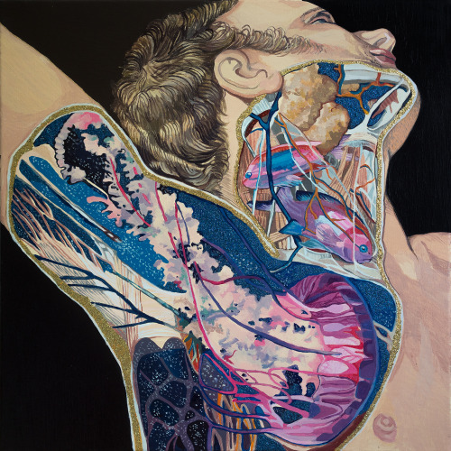 wyloga:
“Anatomy, 60x60 cm, acrylic & glitter on canvas
Prints are now available for purchase on saatchiart:
http://www.saatchiart.com/art/Painting-Anatomy/474921/3066044/view
”