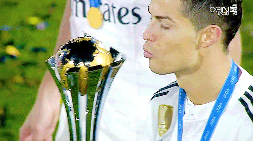 Cristiano Ronaldo Kiss GIFs