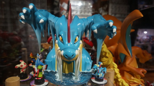 Some close up photos of the Pokemon TFG figure shrine from the Kaiyodo Hobby Museum Shimanto! Took t
