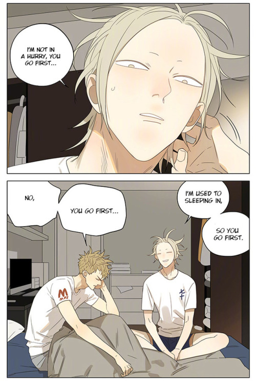 Old Xian update of [19 Days] translated by Yaoi-BLCD. Join us on the yaoi-blcd scanlation team discord chatroom  or 19 days fan chatroom!Previously, 1-54 with art/ /55/ /56/ /57/ /58/ /59/ /60/ /61/ /62/ /63/ /64/ /65/ /66/ /67/ /68, 69/ /70/ /71/ /72/