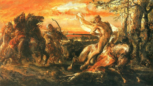 The Death of Leszek the White by Jan Matejko (1880)