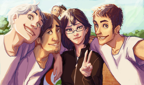 masthya:  The third years just wanted to take a selfie.