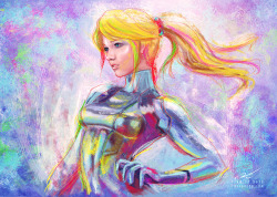 geeksngamers:  Samus Aran II - by Sinhra Check out Part I here