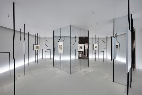 archatlas:  escher x nendo | between two worldsPopularly known as the NGV, the National Gallery of Victoria in Melbourne presents a groundbreaking exhibition that features the work of Dutch artist MC Escher in dialogue with the work of acclaimed Japanese