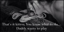 mistressvelvetmusings:Daddy wants to play….