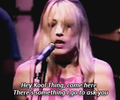 fetalchild:  Sonic Youth performing ‘Kool Thing’ (1993) 