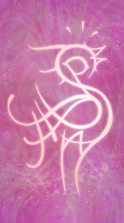 thegrimmlovely:sigilseer: A happy little sigil for happiness. Shamelessly cute and dedicated with 