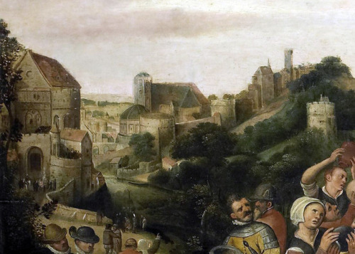 Peeter Baltens - St. Martin’s Day (c. 1540). Details.