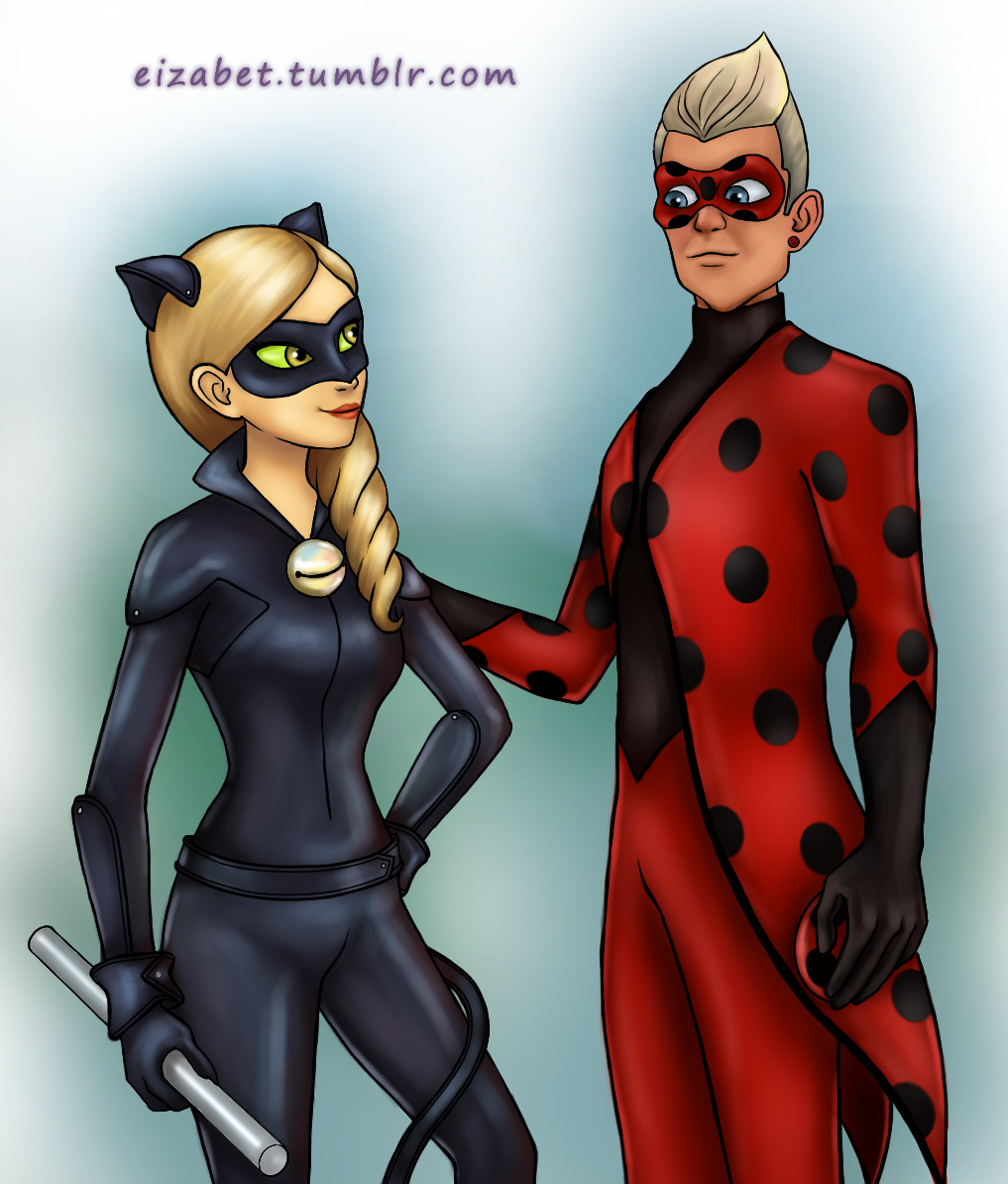 Perdita A Lotta Chocolate Eizabet Gabriel Agreste As Ladybug And Mrs