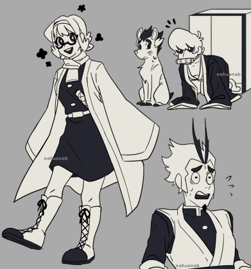 MSA x Kimetsu no Yaiba (and a bit of Dororo for Arthur)