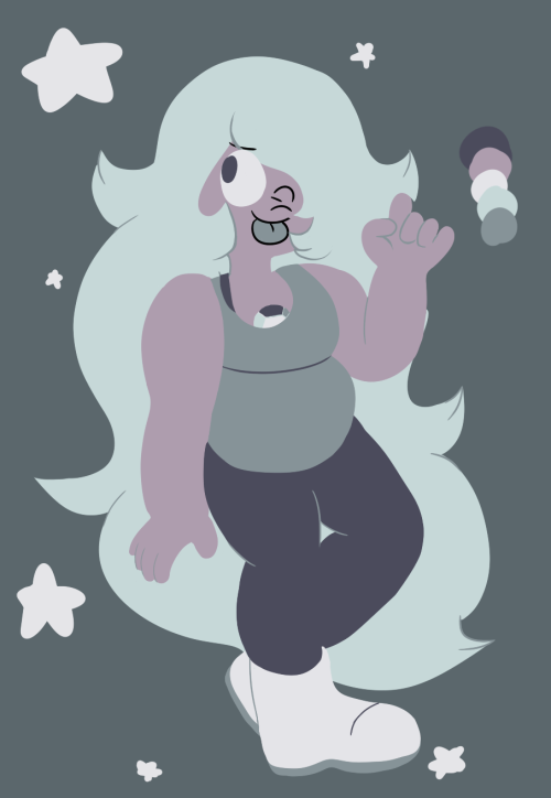 captaincluelesswonder:  Palette challenge #2 featuring Amethyst :>