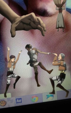 ya-boy-levi:  moses-relatable:  motorcyclles:  I found it I found the best snk app ever  Holy fuck  i need to know this now  The app is called Titan Camera Free and can be found on Google play