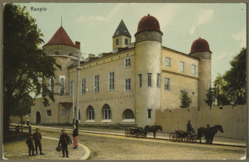 Kuopion museo, Kuopio, Finland, ca. 1907.The building was designed by the architect J. V. Strömberg 