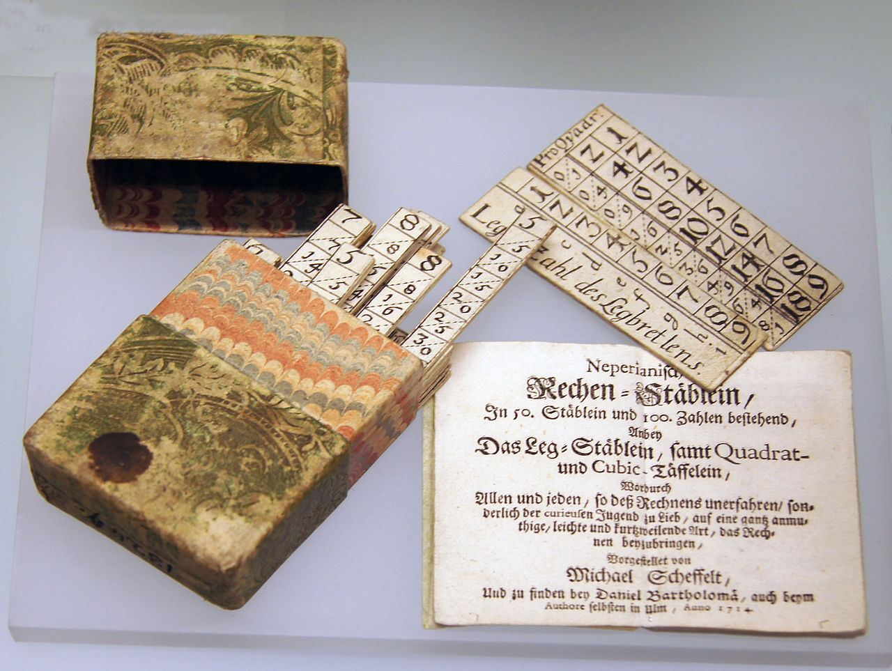 computersciencegothic:  Images from the Wikimedia Commons Napier’s Bones category.“Napier’s