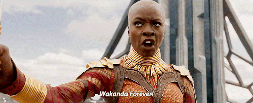 purpledblues:  “The idea of a Wakanda fills me with a lot of hope and a lot of passion. The idea of a nation like Wakanda that was never colonized and then it advanced itself to becoming the most technologically advanced nation on the globe. And the