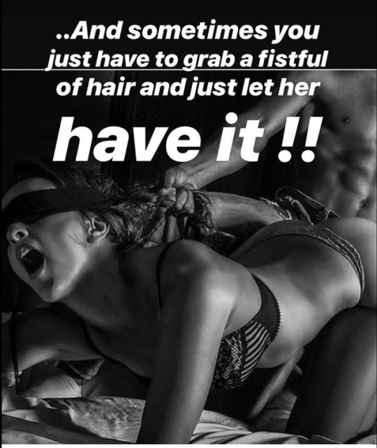 secretdesires67:  I thought I’d let her have this fistful of hair, but she didn’t want it.