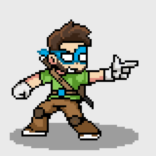 Boneyard Arcade - TMNT alt Pixel Art
