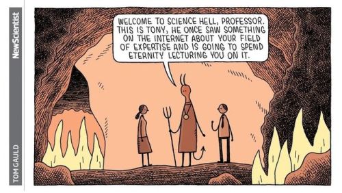 myjetpack:For New Scientist#tomgauld #cartoon #science #hell