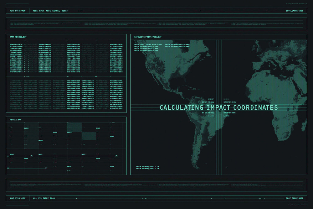 The Sequence Group’s UI work for Asteroid: Final Impact