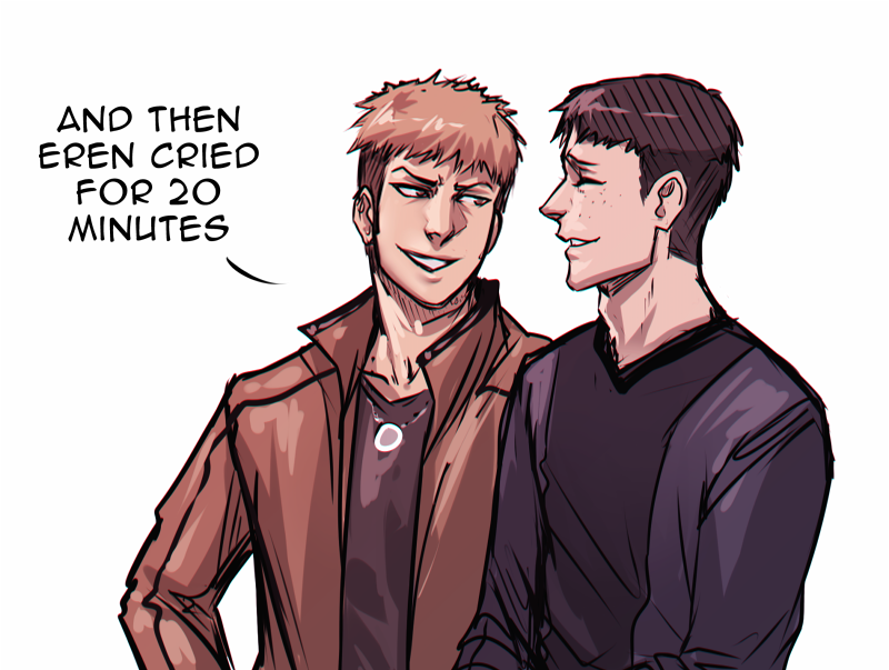 moni158:  Just random AU Shingeki kids because why not. Omg their heights are so