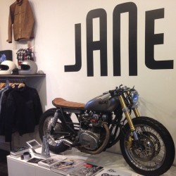 caferacerxxx:  Customary stop by @janemotorcycles