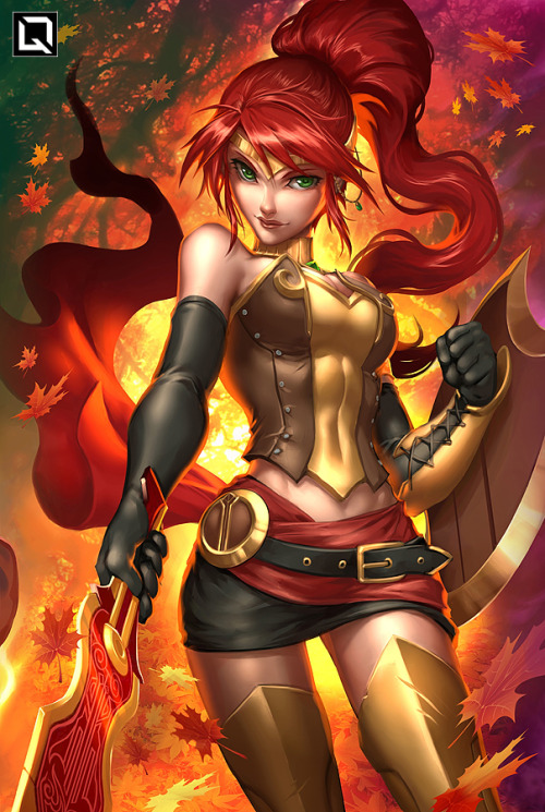 quirkilicious:  The JNPR set has the same concept as the RWBY one, but now that I look at it I think I approached it differently in making them work better as individual pieces.Anyway hope they still turned out alright!