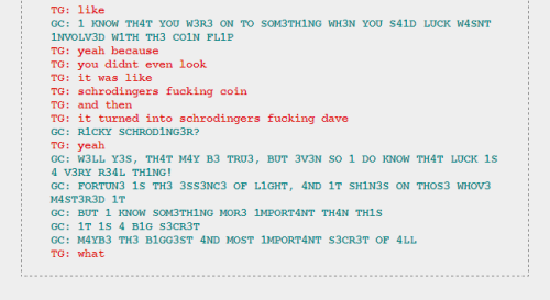 Dave and Terezi’s 19th/20th convos.