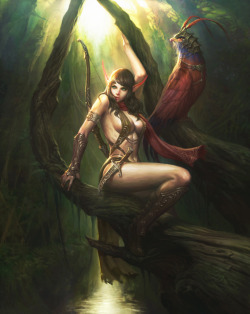 senseorsensuality:  Sentinel of the Forest