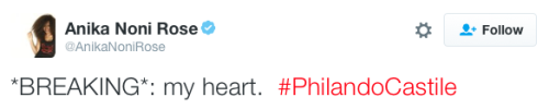 micdotcom:  Following news of police shooting and killing Minnesota man Philando Castile (the aftermath of which was streamed on Facebook live), celebrities, journalists, politicians and social media users are speaking out in outrage and disbelief. One