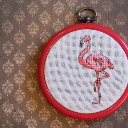 FLAMINGO. (World of Cross Stitching 224)