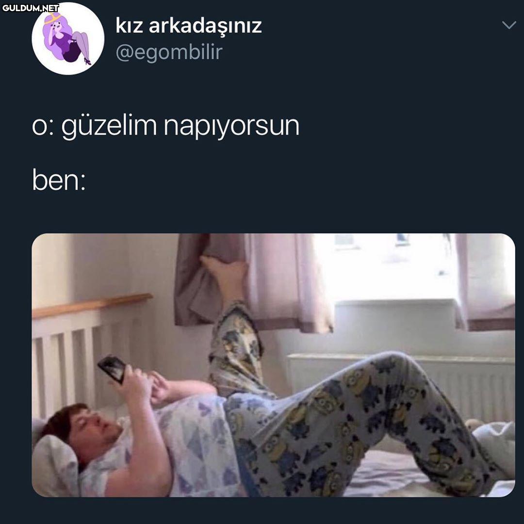 güzelin miyim gercekten...