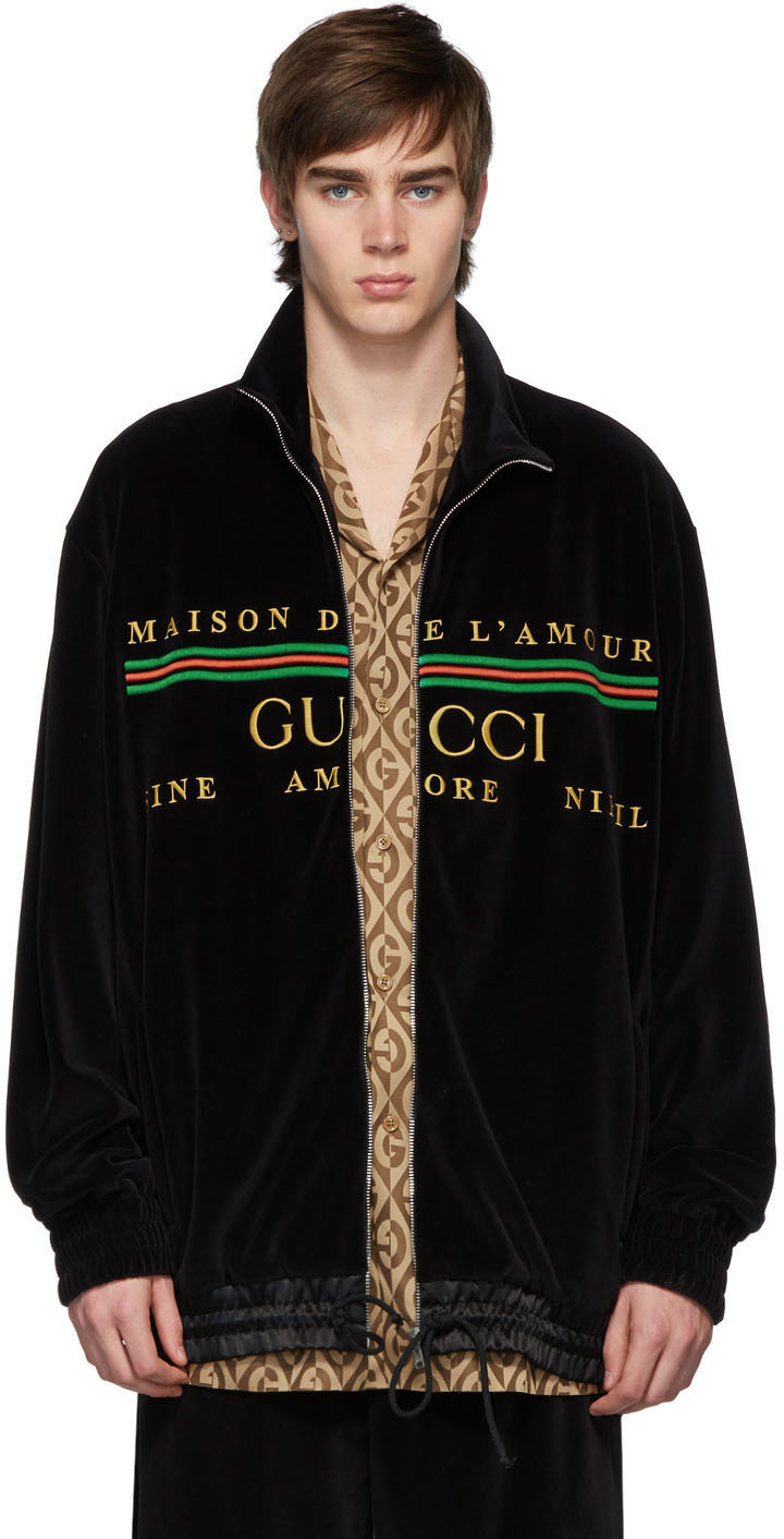 gucci sweater zip